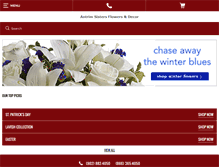 Tablet Screenshot of antrimsisters.com